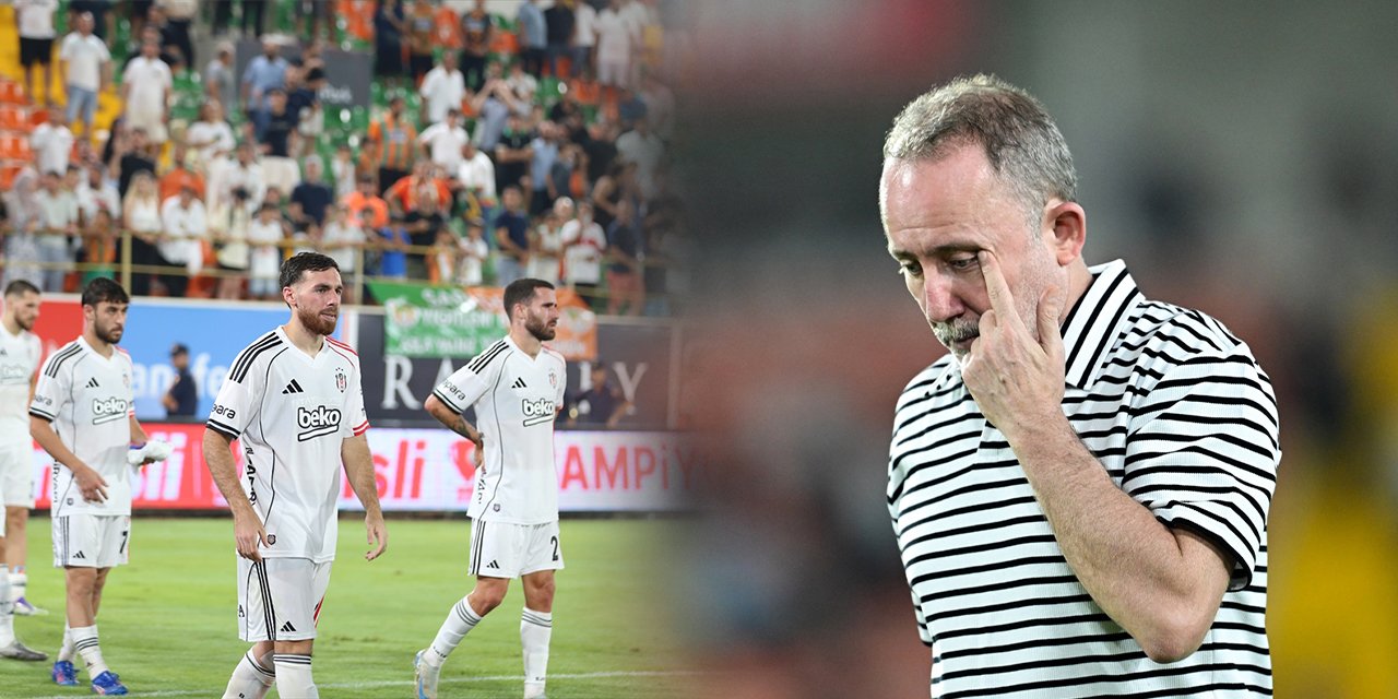 Beşiktaş’ta Sergen Yalçın dönemi yenilgiyle başladı