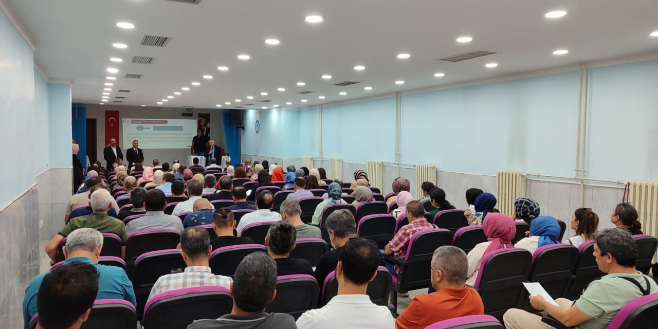 Konya’da öğretmenler yeni eğitim yılına hazırlanıyor