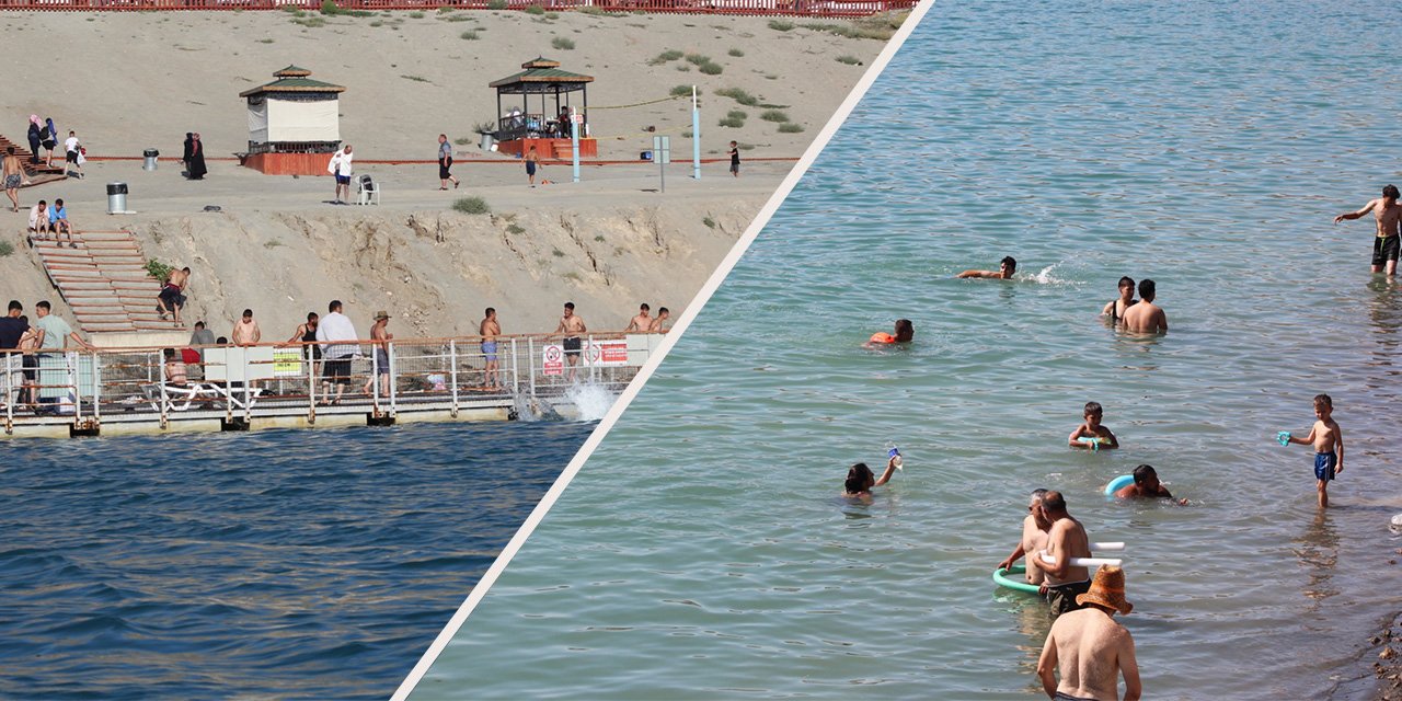 Konya’da sıcaktan kaçan buraya sığınıp şifa buluyor