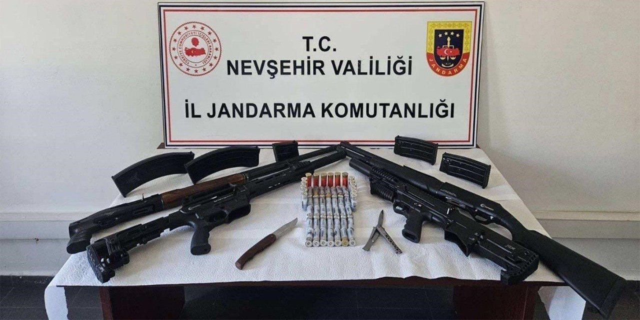 Evden cephane çıktı