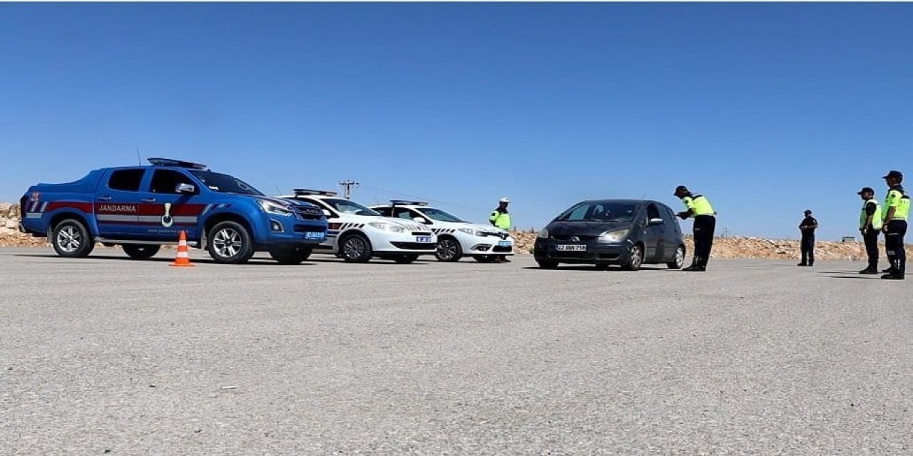 Konya’da trafikte dron denetimi