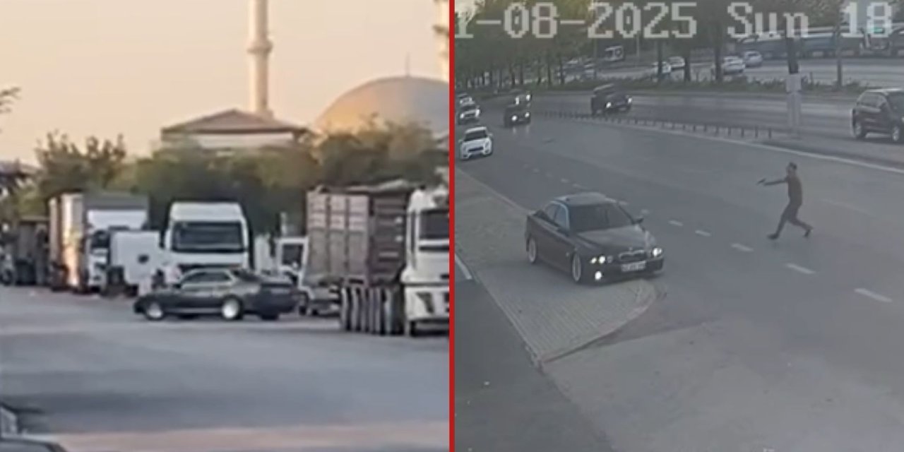 Konya'da trafik magandası polis kurşunuyla yakalandı