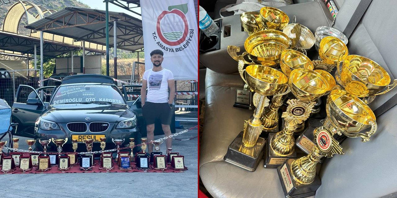 Modifiye tutkunu, Türkiye’de tek olan aracıyla onlarca ödül topladı