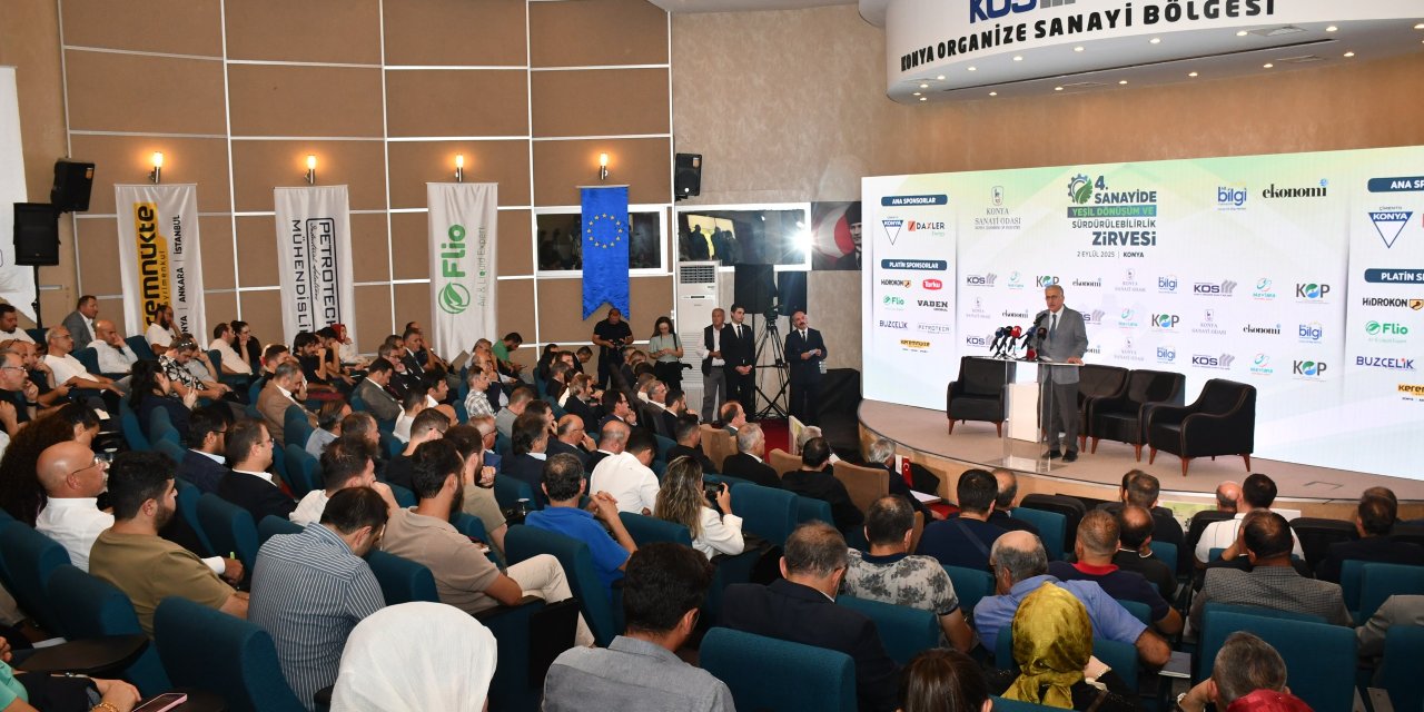 Konya yeşil sanayinin merkezi olma yolunda