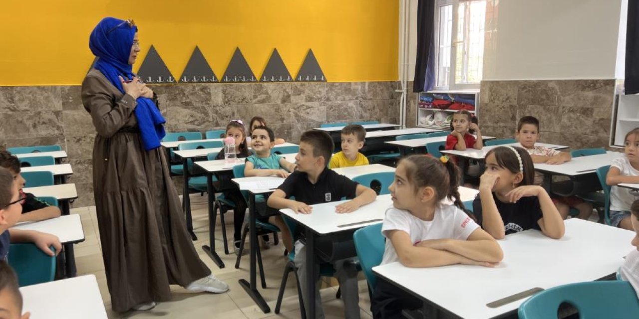 Konya’da minikler sınıfları doldurdu