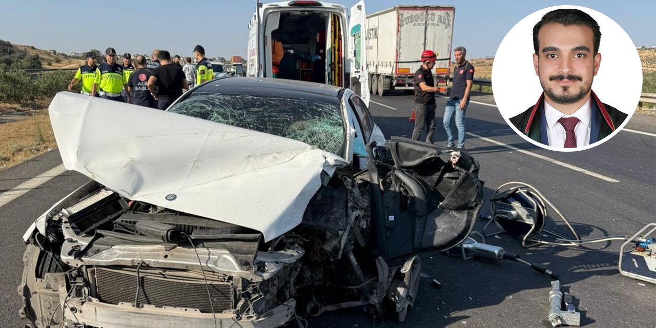 Avukat Mehmet Ayaz TIR kazasında hayatını kaybetti