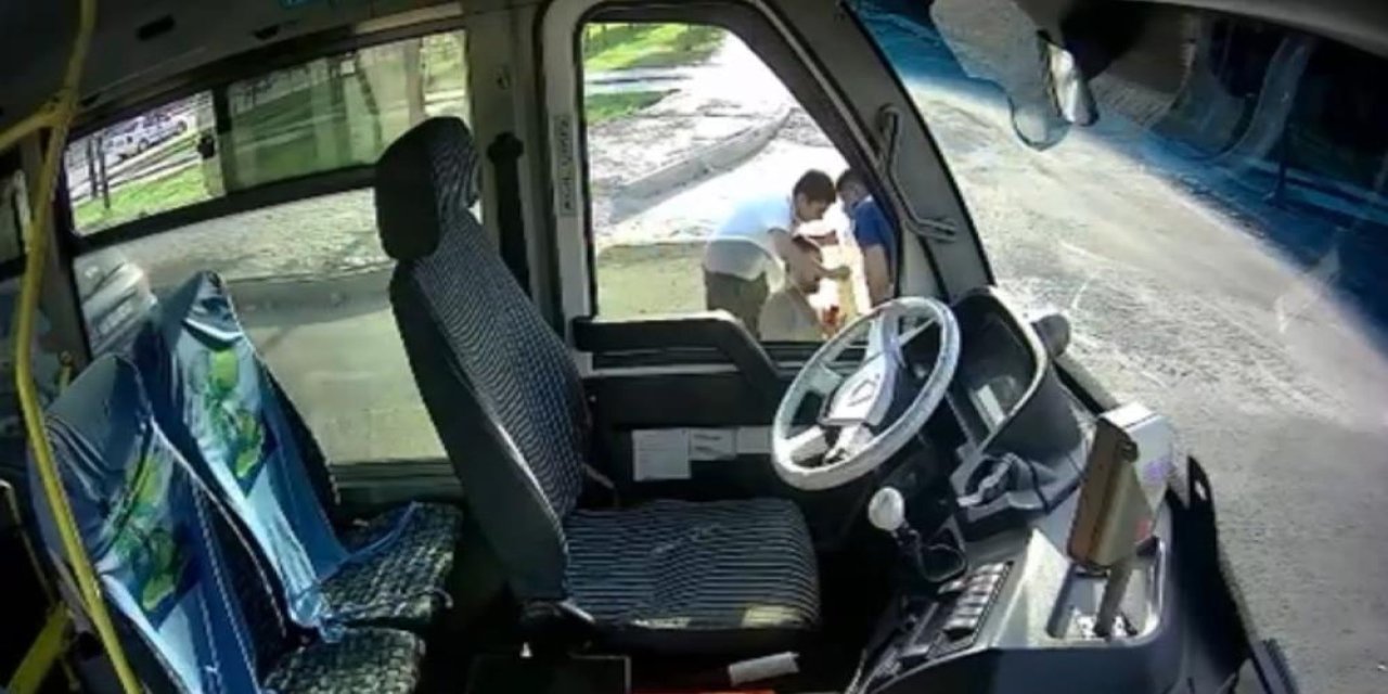 Otobüs şoförü haraç vermeyince bıçakladı