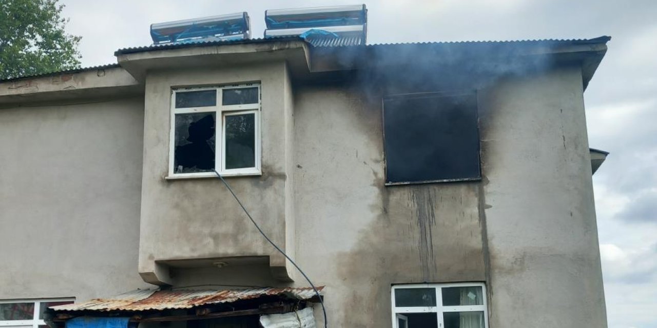 Evi kül eden alevler bir çocuğun oyunu çıktı