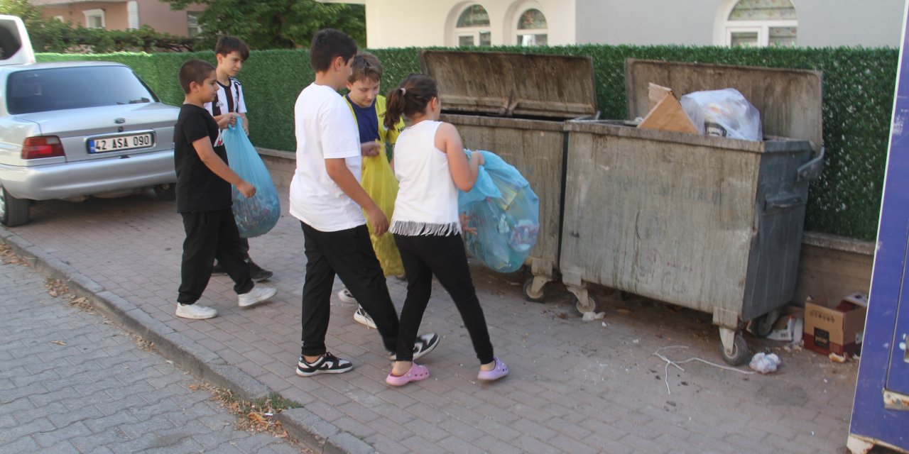 Konya'nın gurbetçi çocuklarından büyük ders