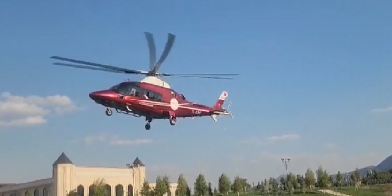 Konya’da acil müdahale: Böbrek yetmezliği hastası hava ambulansıyla sevk edildi