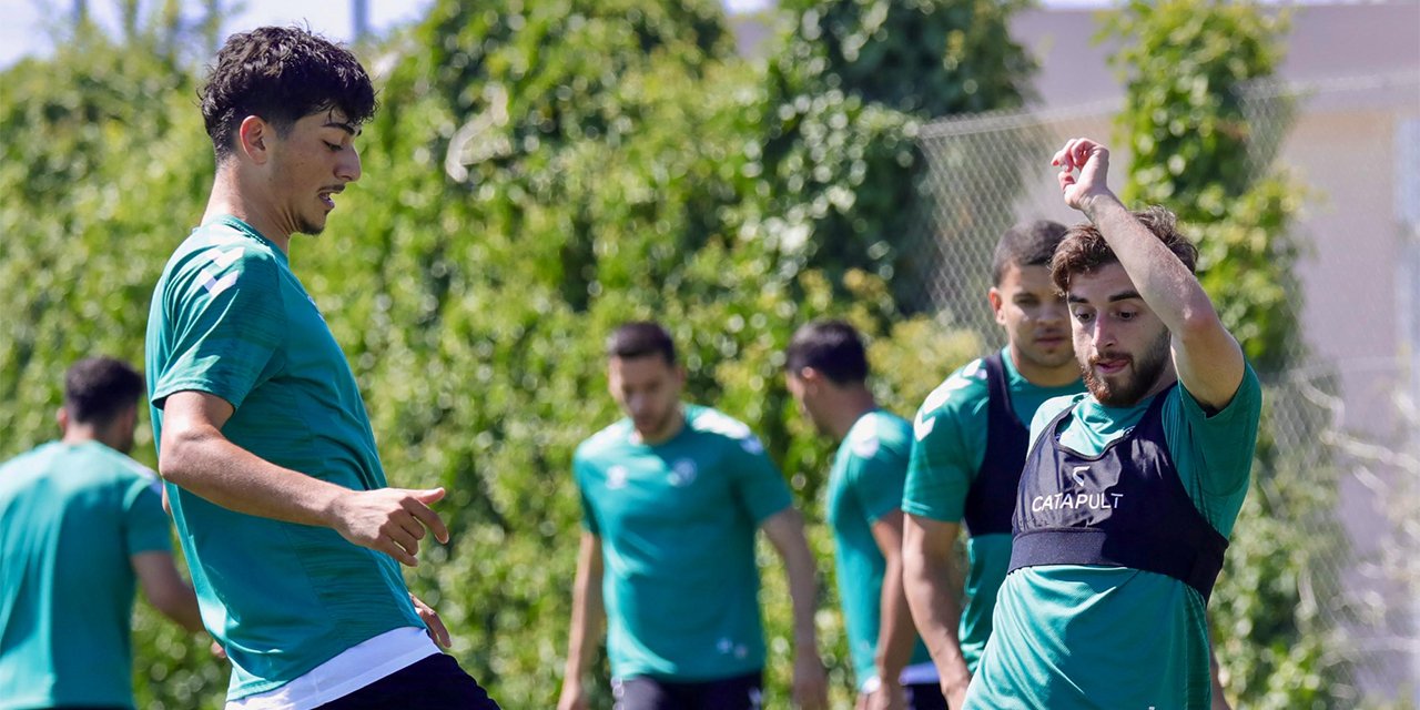 Konyasporlu futbolculara dayanıklılık testi yapıldı