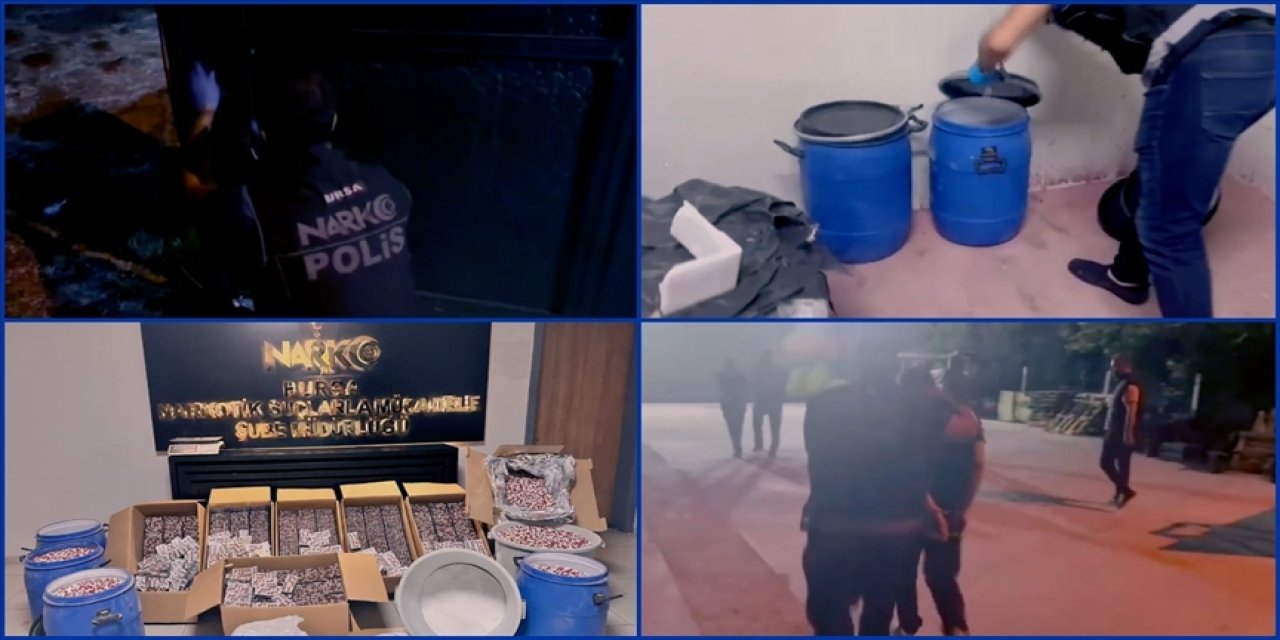 300 bin uyuşturucu hap ele geçirildi