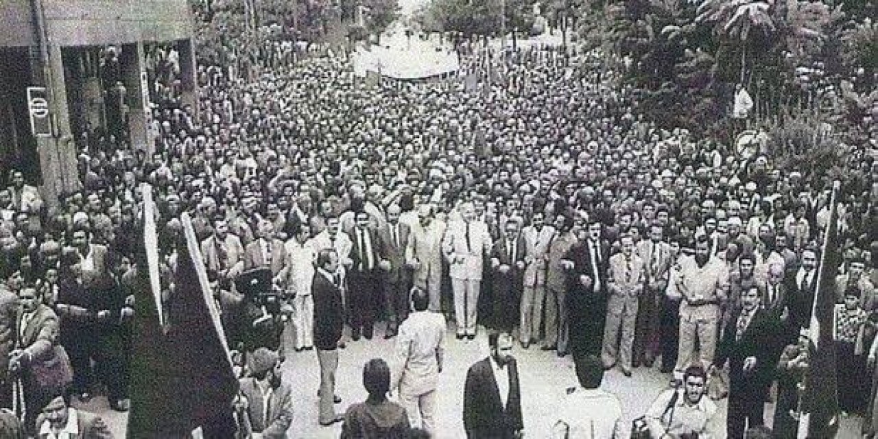 Tarihi Konya Kudüs Mitingi’nin üzerinden 45 yıl geçti