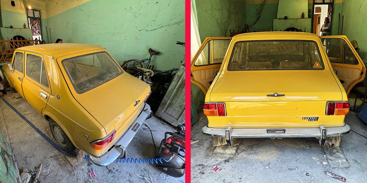 Türkiye’nin tek Zastava 1100’ü, 15 Bin Avroya el değiştirdi