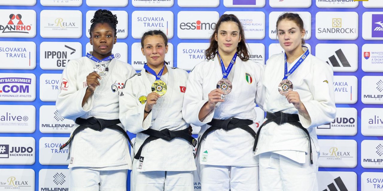 Judo sporunda Avrupa şampiyonluğu Konya’dan geldi