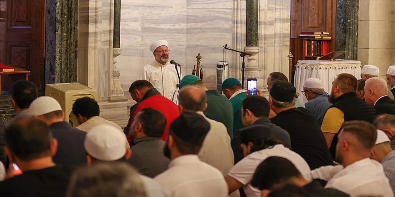 Aileler Gazze için sabah namazında buluştu