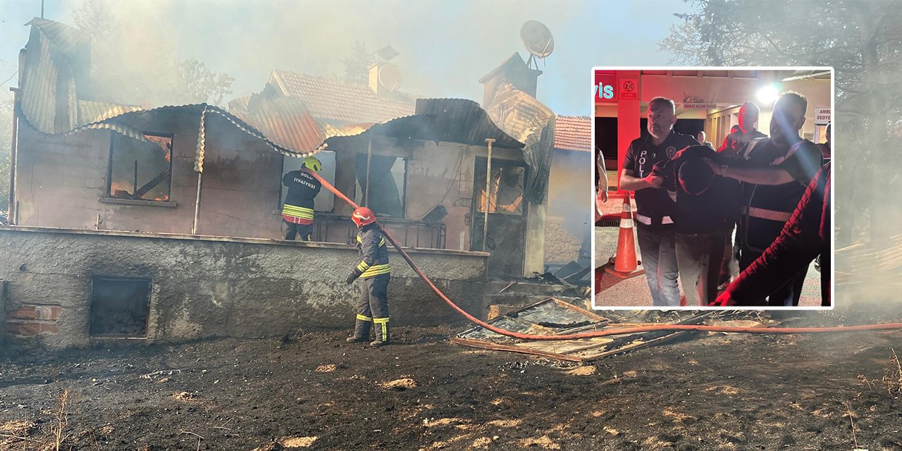 12 yapıyı kül eden kundakçı yakalandı! 3 gün ormanda saklanmış