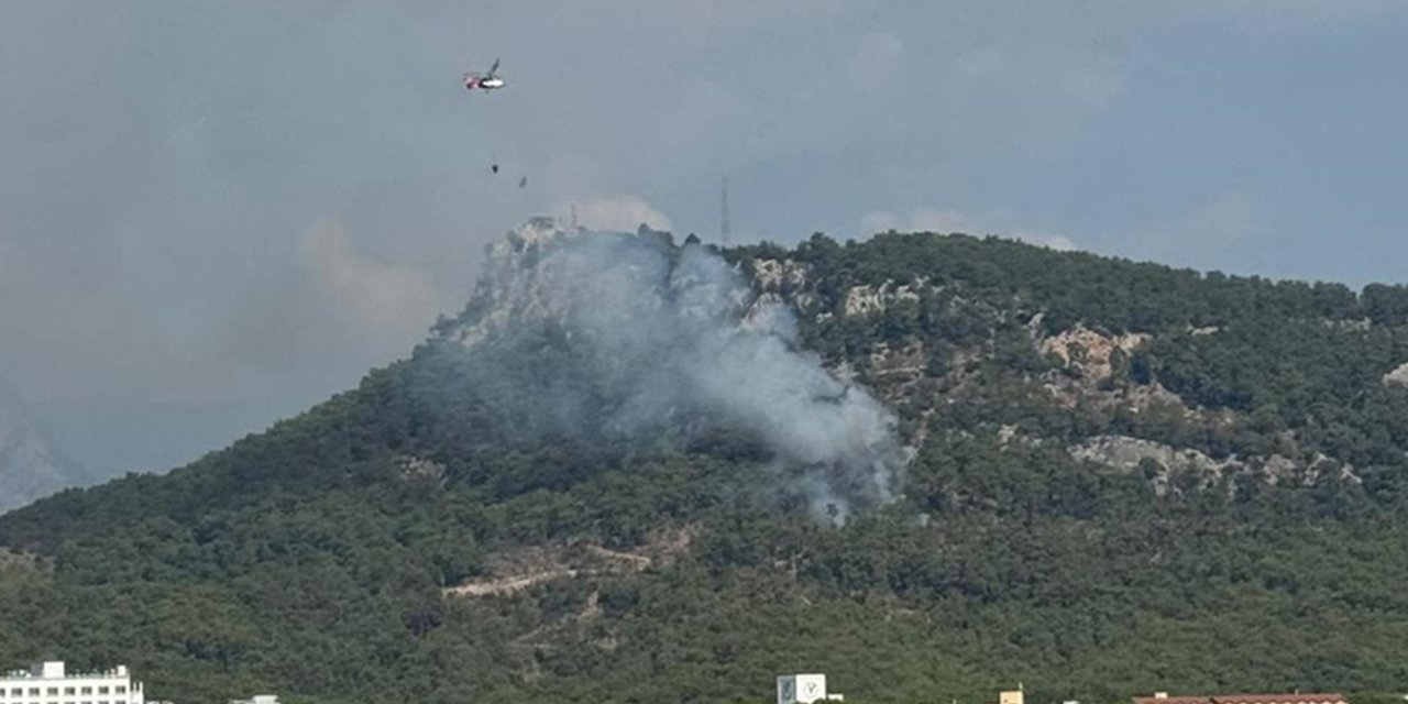 Antalya’da orman yangını! Ekipler müdahale ediyor