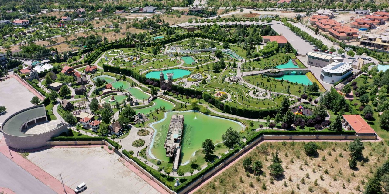 Konya’nın Türkiye’de benzeri olmayan parkı yaza damga vurdu