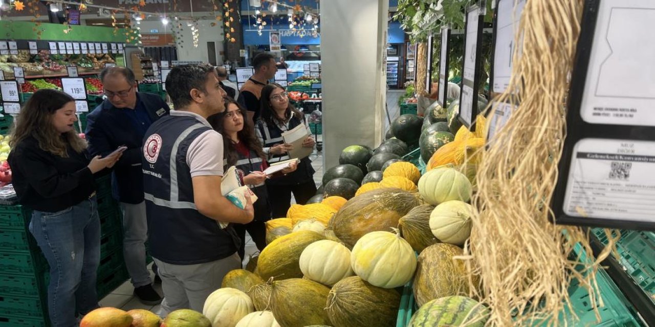 Konya’da cep yakan marketlere denetim