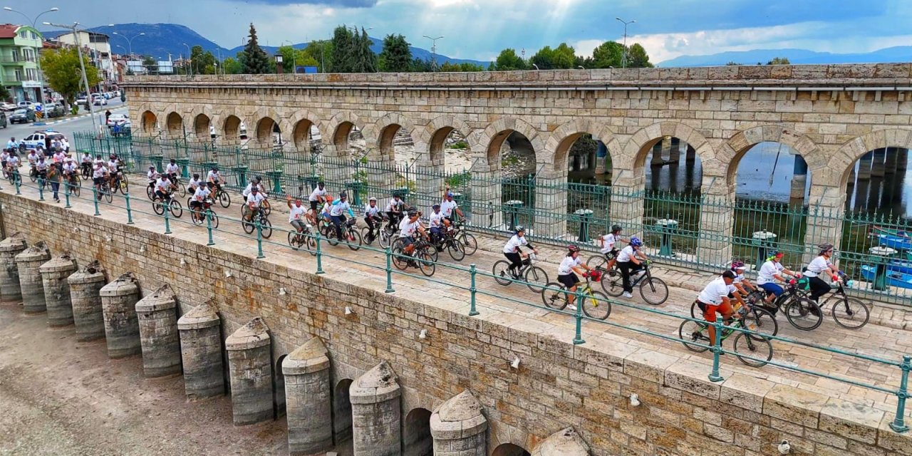 Konya’nın eşsiz doğasında bisiklet coşkusu tamamlandı