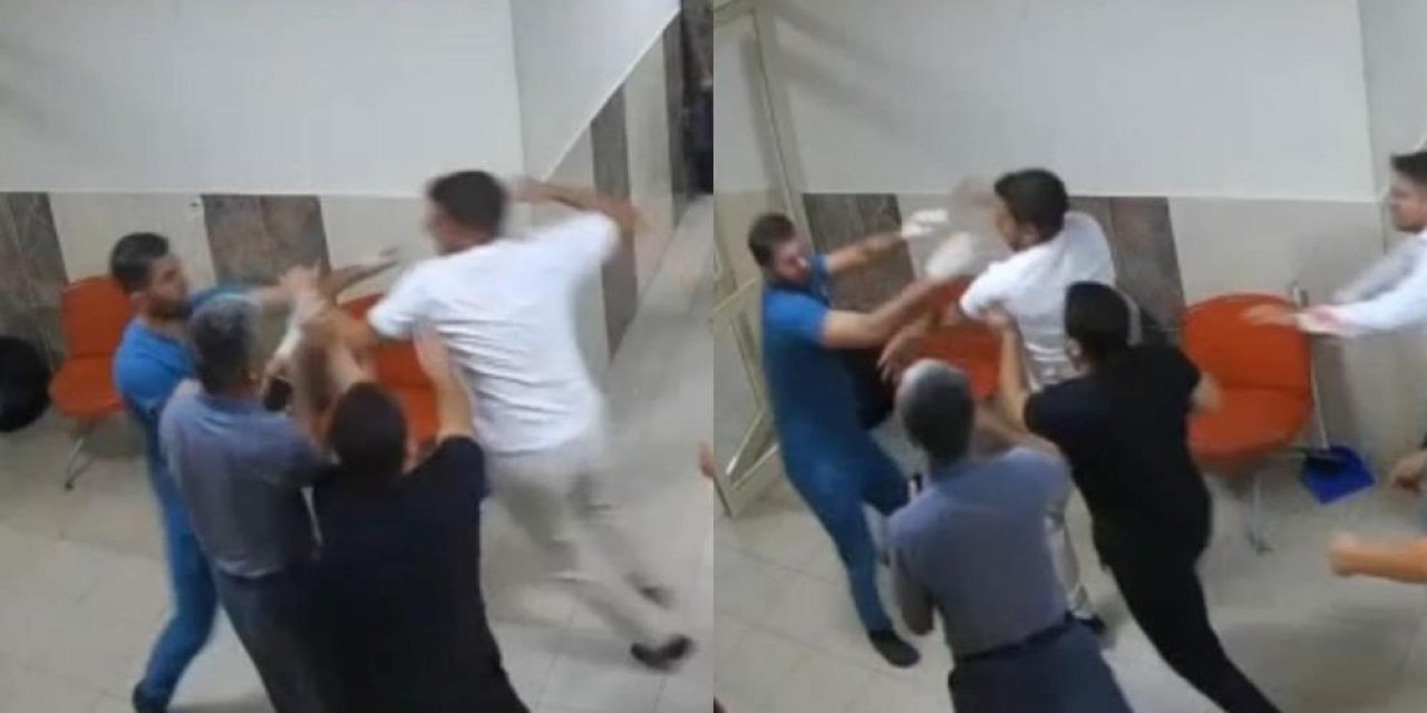 Hasta yakınları sağlık çalışanlarına saldırdı