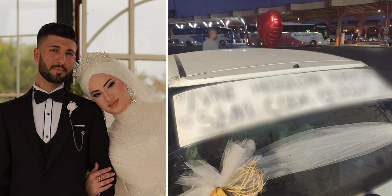 Hamile eşini otogarda böyle karşıladı, hastanedeki işinden oldu