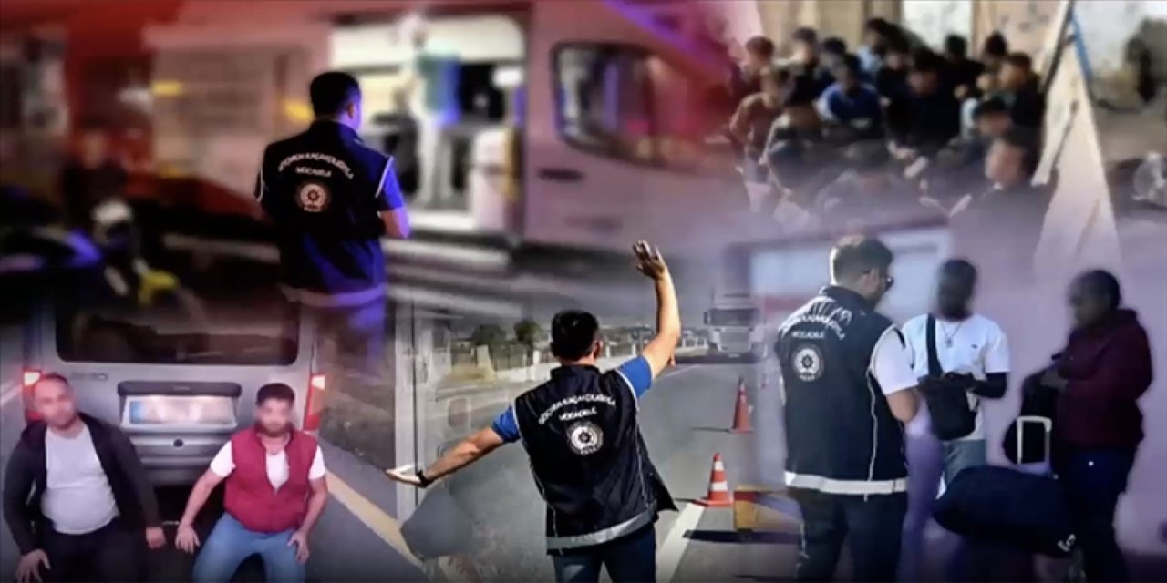Yurt genelinde 666 düzensiz göçmen yakalandı