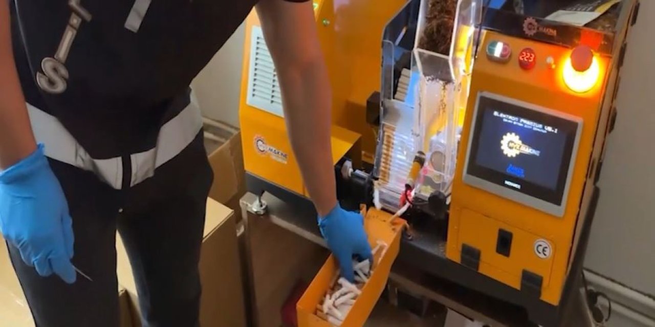 Konya’da öğrencilerin karşısındaki evden kaçak üretim çıktı