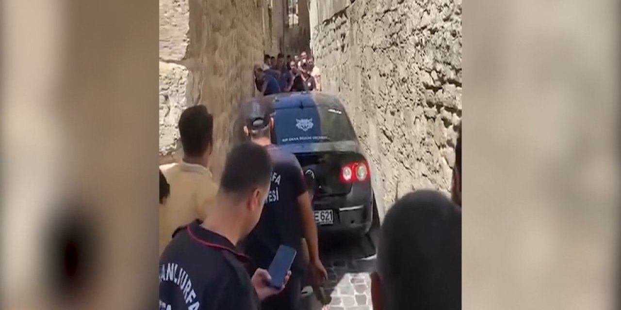 Şehri gezmeye geldi, navigasyon yüzünden mahsur kaldı