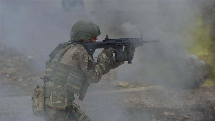 Irak'ın kuzeyinde 2 terörist etkisiz hale getirildi