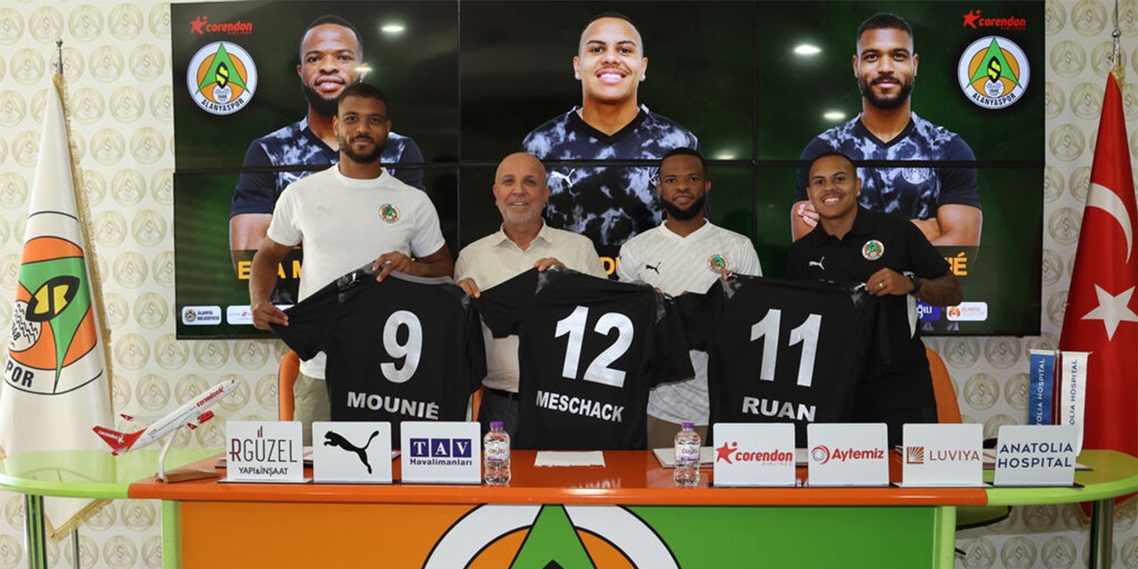 Konyaspor’un rakibi Alanyaspor’dan 3 transfer