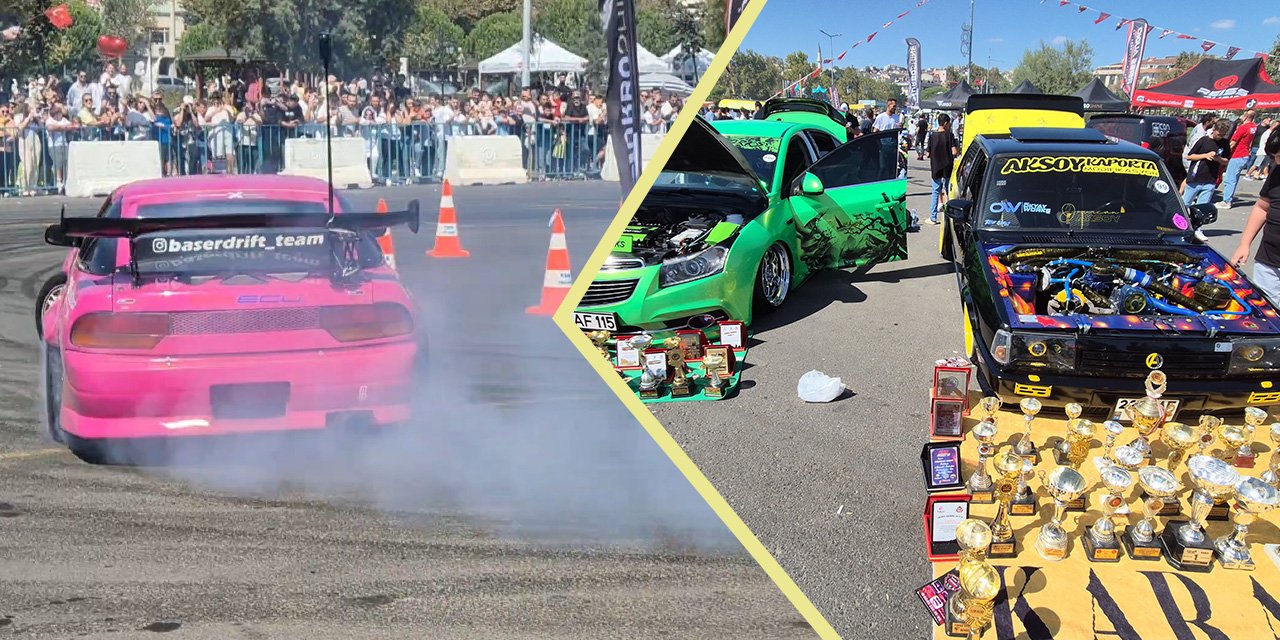 Nefes kesen görüntüler: Asfalt eridi, lastikler yandı