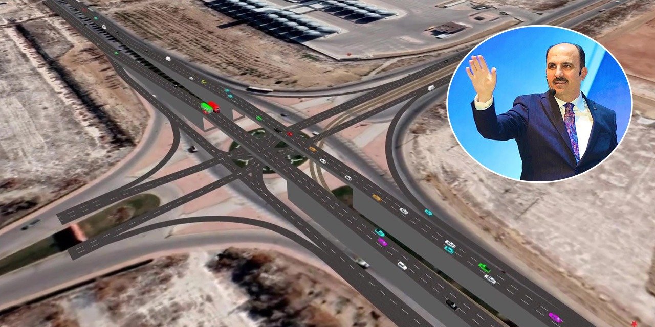 Konya’nın kazalı noktasına yeni köprülü kavşak geliyor