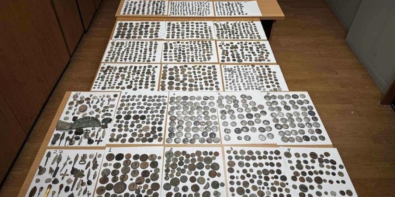 Bin 871 parça antika yurt dışına kaçırıldı