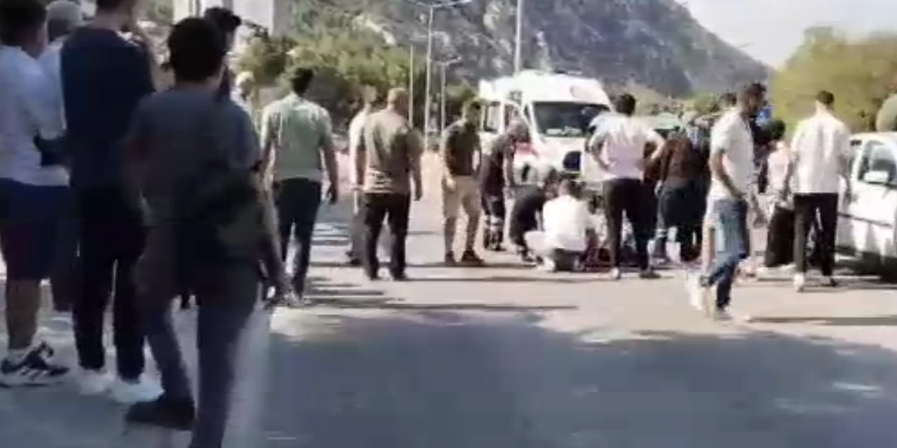 Konya yolunda bisikletli çocuğa otomobil çarptı