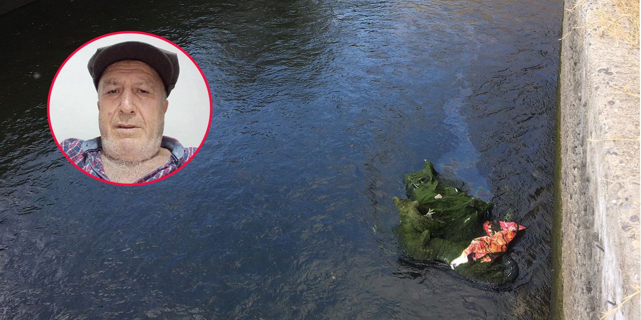 4 gündür kayıptı, sulama kanalında motosikleti bulundu