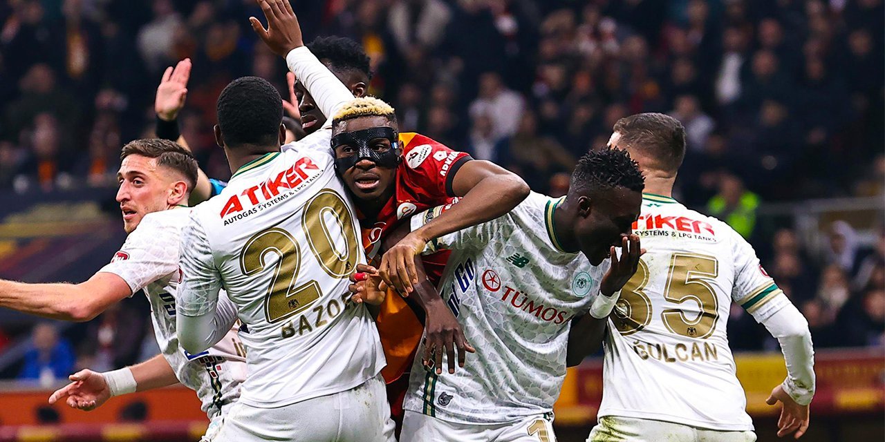Konyaspor, deplasmanda Galatasaray ile kozlarını paylaşacak