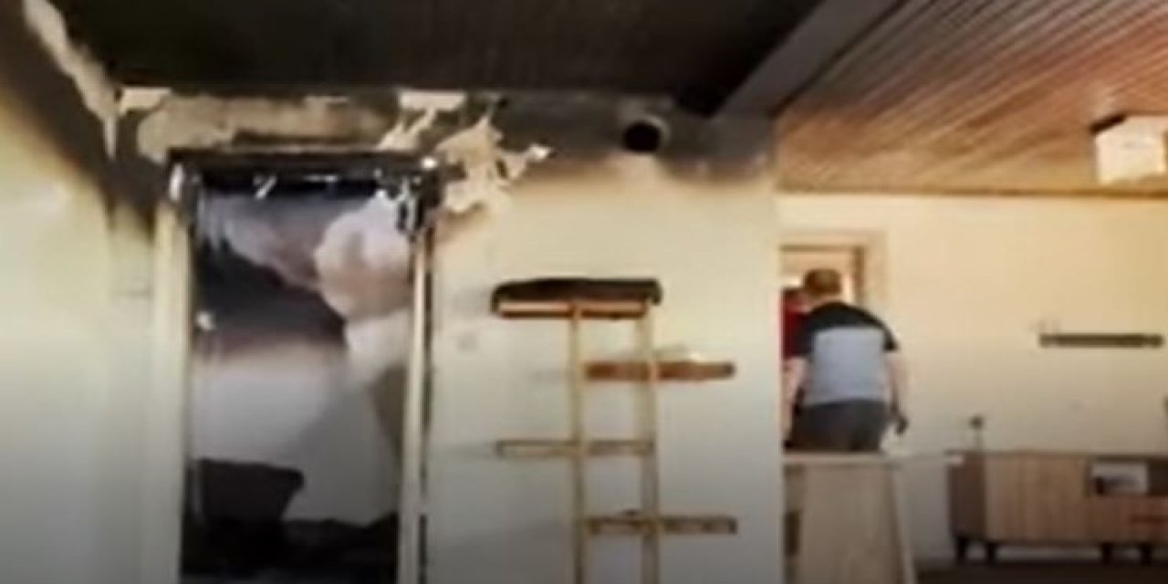 Art arda 6 kez yanan ev kullanılamaz hale geldi