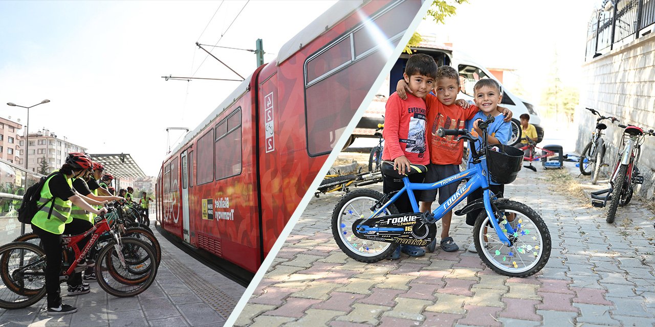 Bisiklet şehri Konya’da Avrupa Hareketlilik Haftası rüzgarı