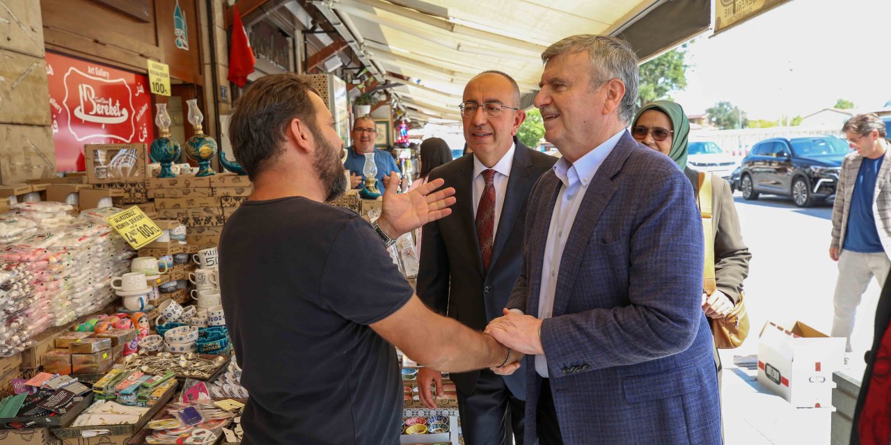 Milletvekili Tahir Akyürek Konya'yı karış karış geziyor