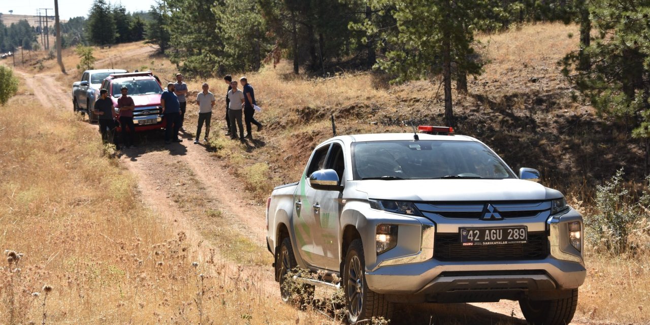Konya'da orman şoförlerine sürüş eğitimi