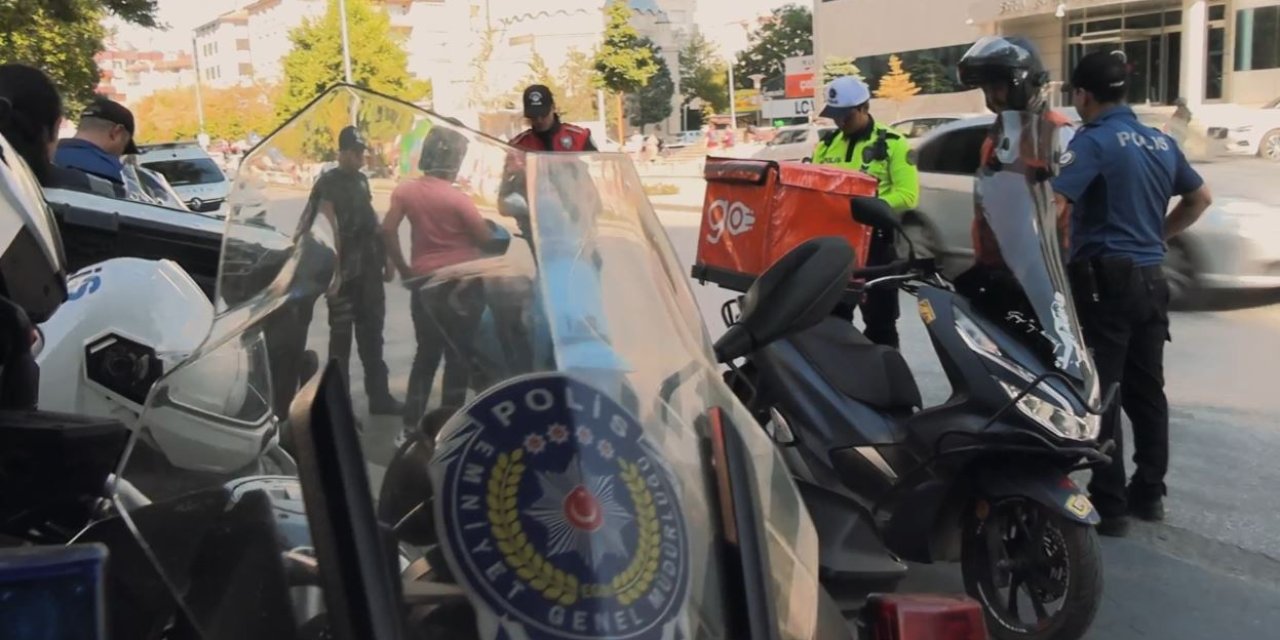 Konya’da 303 ekip ve 702 polis motosiklet denetimi yaptı