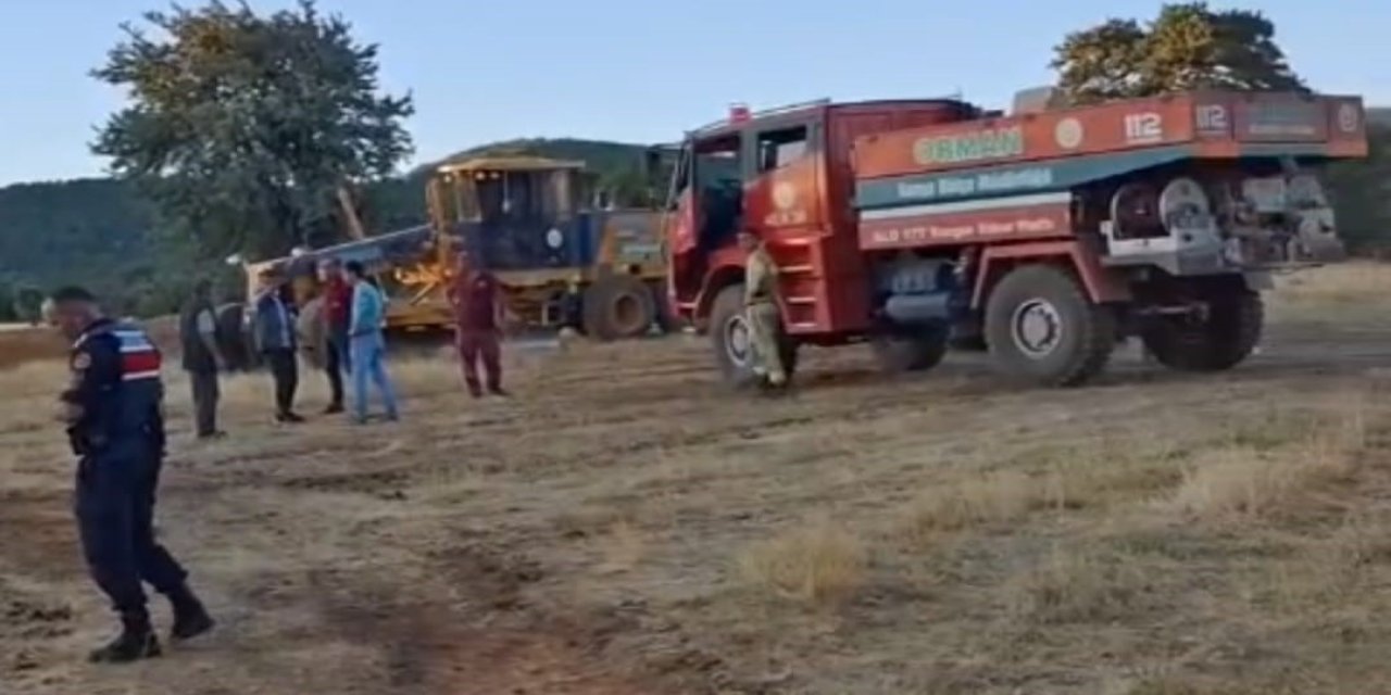 Konya’da yayla yangınları büyümeden söndürüldü