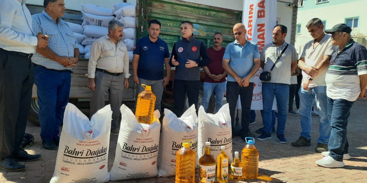 Konya'da atıl araziler aspirle canlanıyor