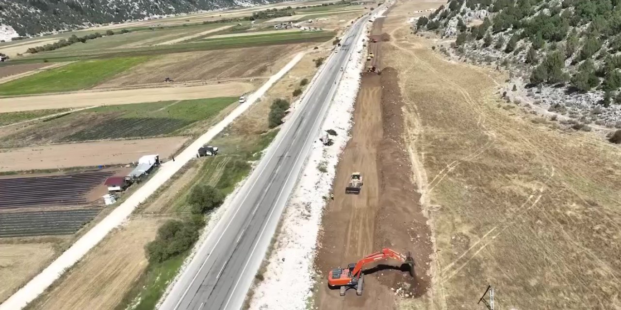 Konya’yı Akdeniz’e daha hızlı bağlayacak yolda hummalı çalışma