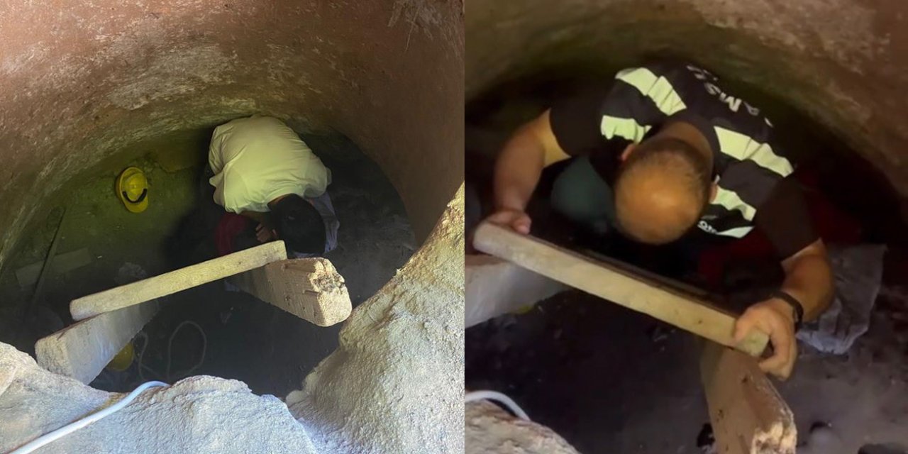 Anne rüyada gördü, oğluyla 12 metre tünel kazdı! Define hayali kabusa döndü