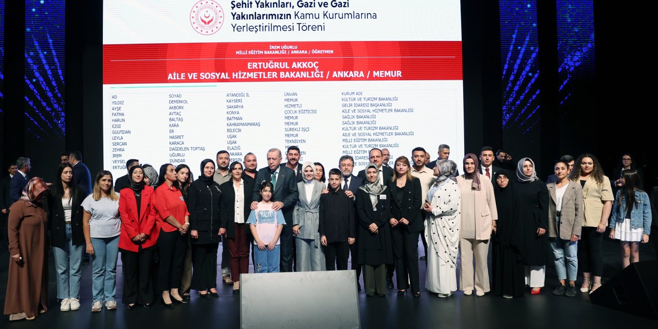 Cumhurbaşkanı Erdoğan’ın yaptığı kura çekilişinde Konya’ya atama sevinci