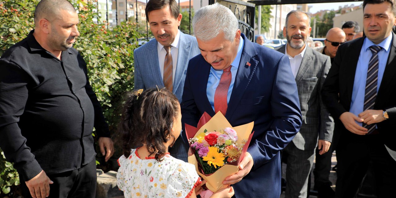 Konya Valisi Akın ve Başkan Kılca Doğanlar Mahallesinde