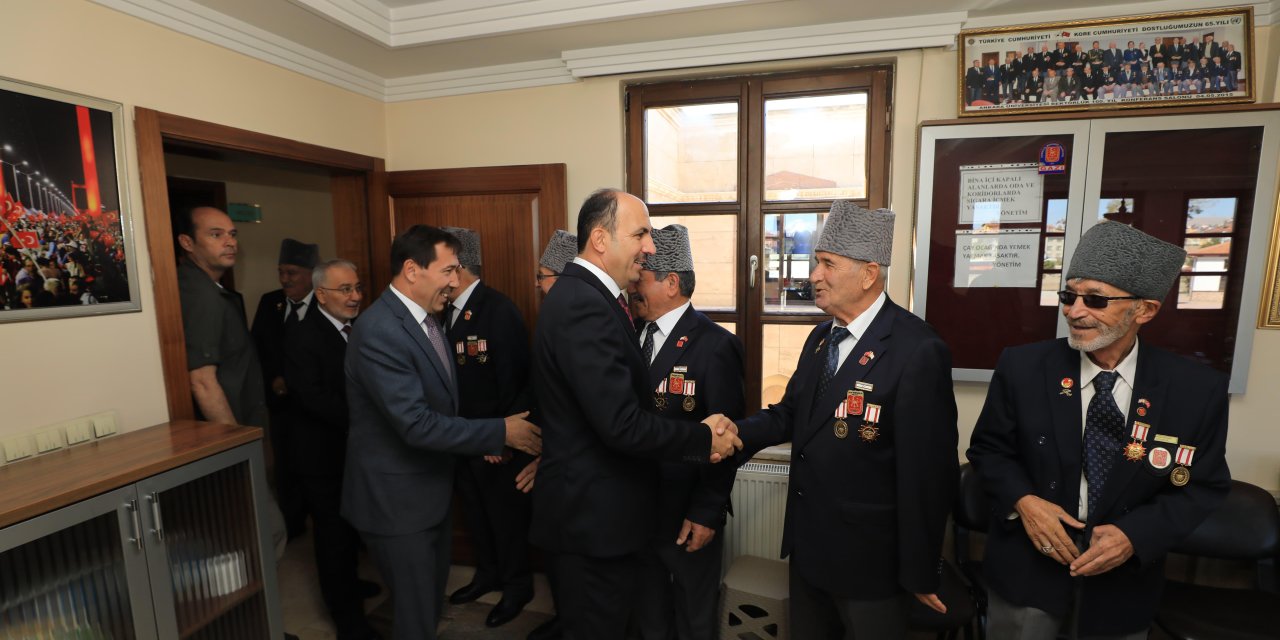 Konya’da Gaziler Günü coşkusu